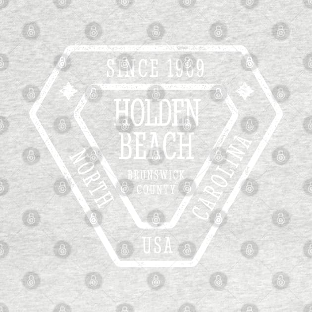 Holden Beach, NC Summertime Vacationing Sign by Contentarama